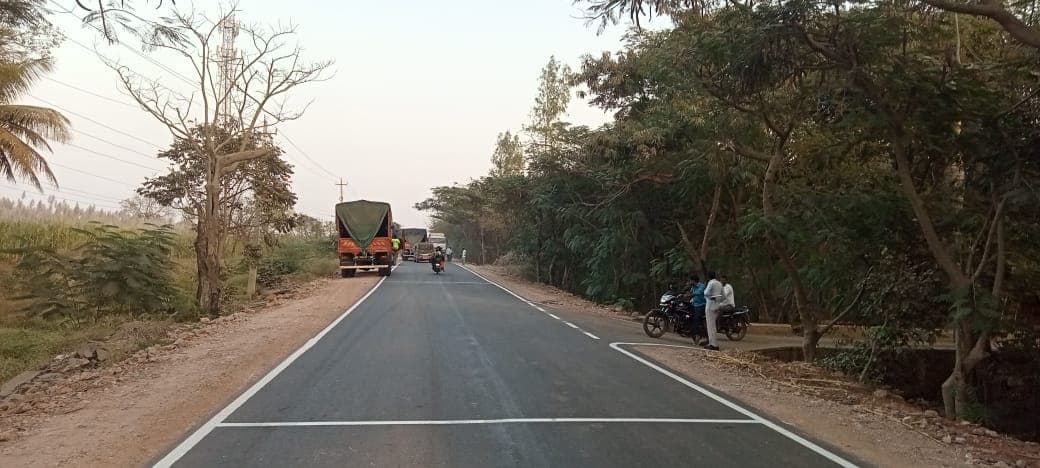 Hosakote–Budni–Yadawad Road Work - photo 4
