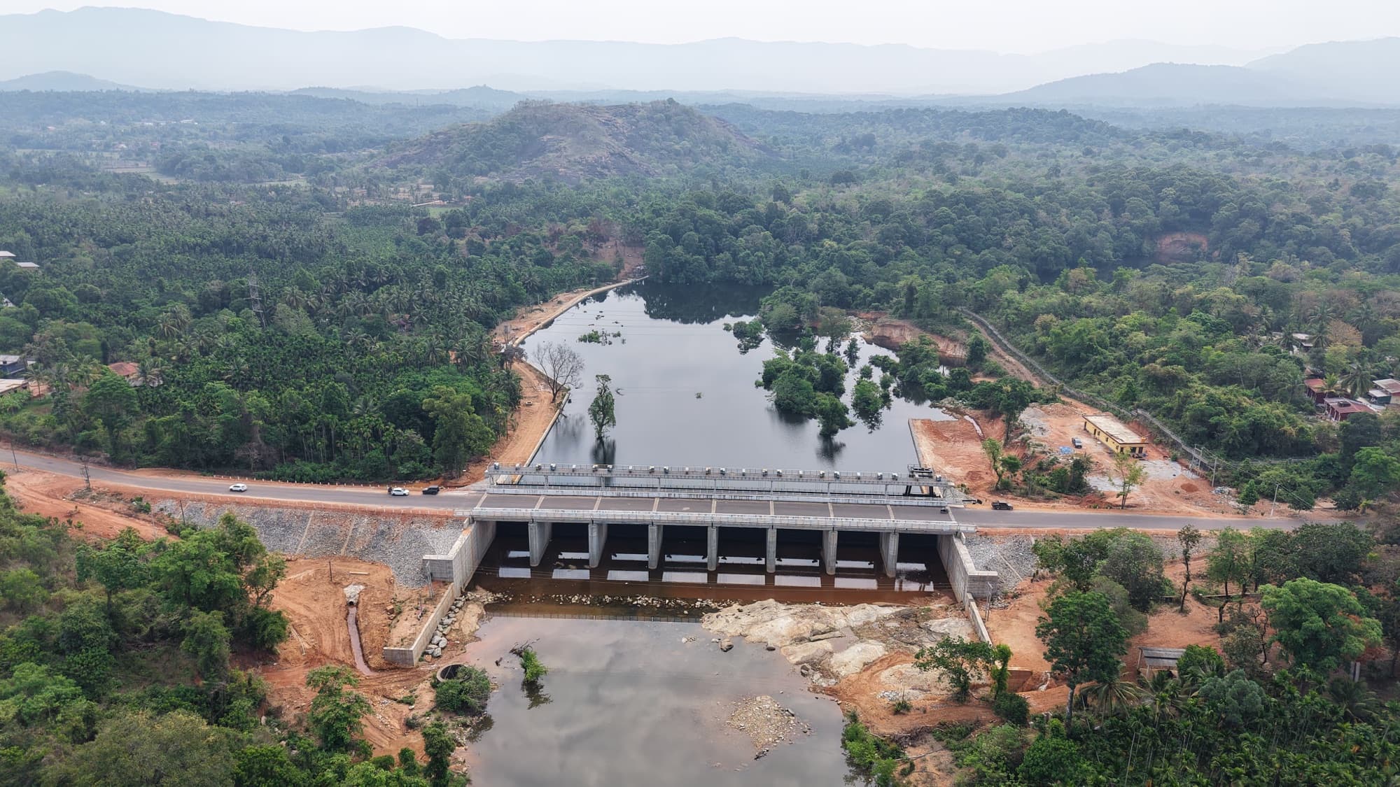 Chara Bridge cum Barrage, Seetha River - 7